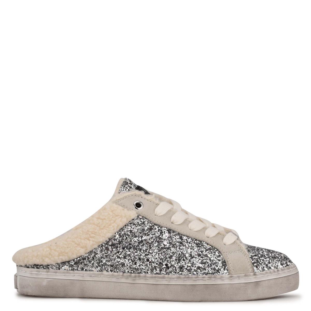 Slip On Sneaker Nine West Beezie Mujer Plateadas | 0975ORLNJ