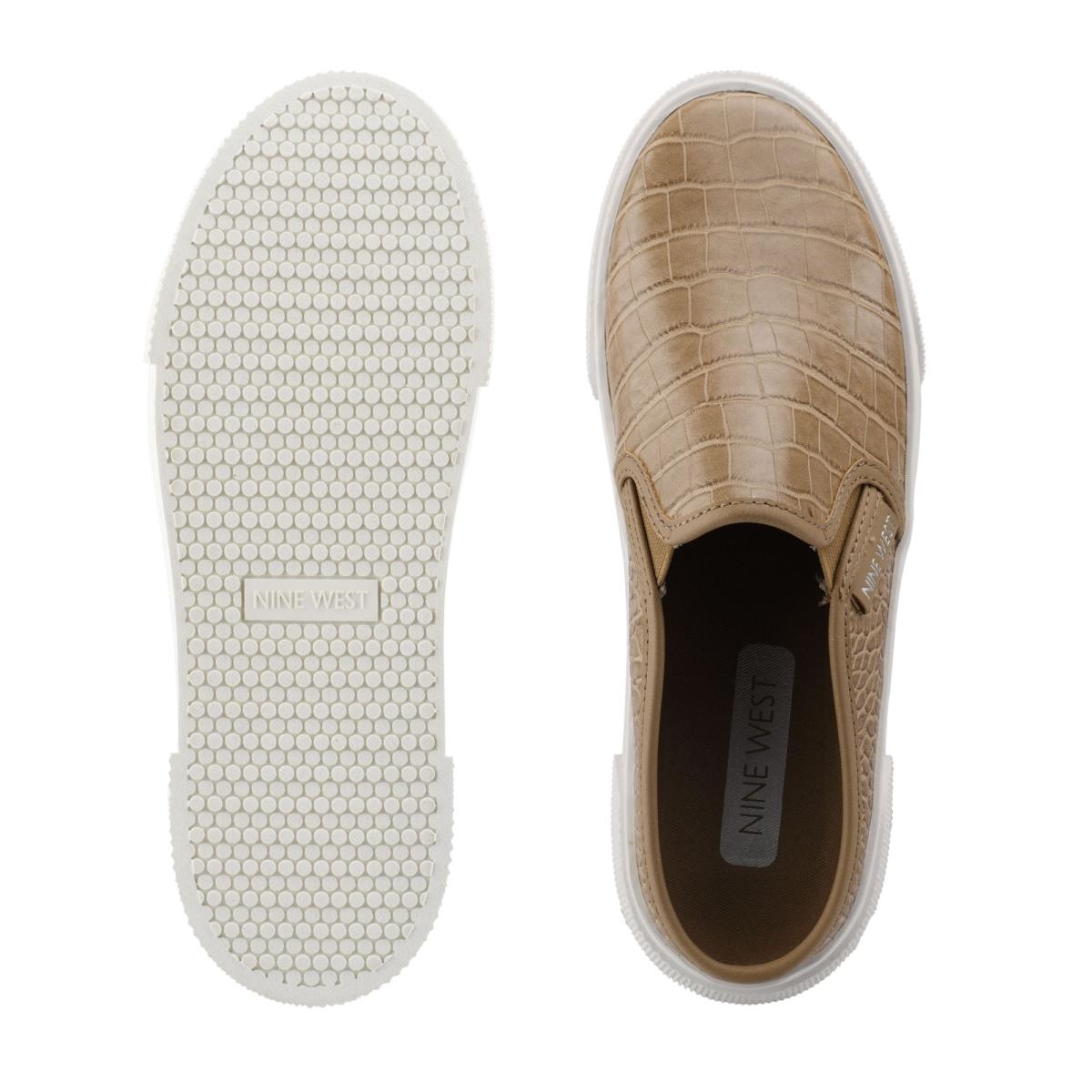 Slip On Sneaker Nine West Hayzel Mujer Serpent Marrones | 5781RJZXN