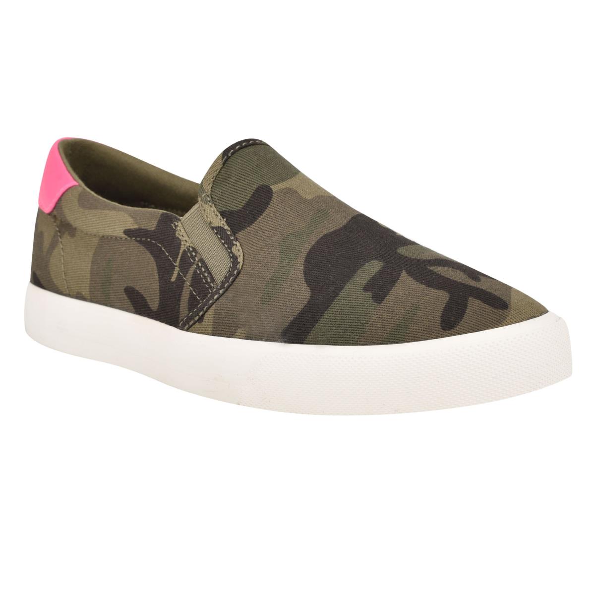 Slip On Sneakers Nine West Lala Mujer Camuflaje | 7038DKXJQ