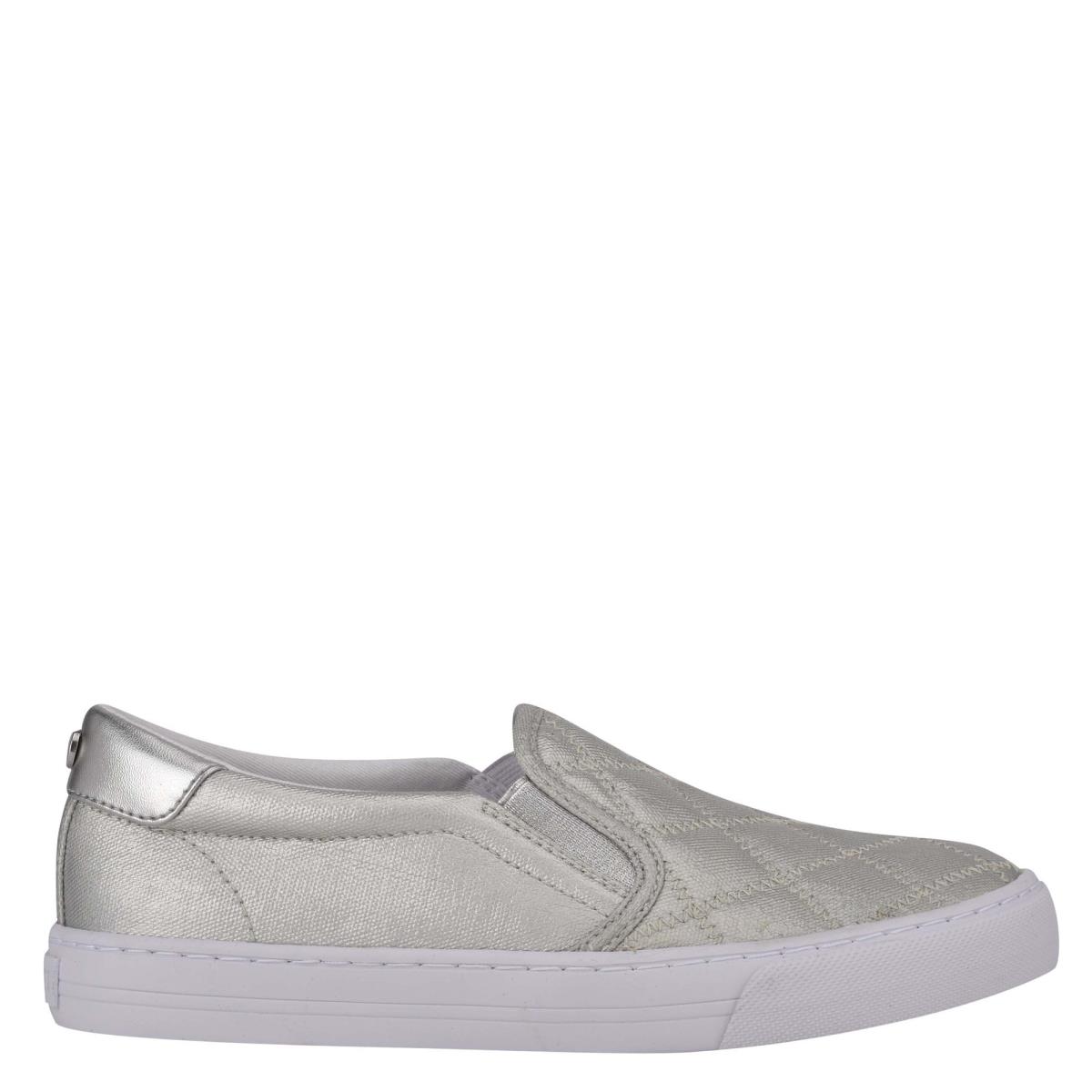 Slip On Sneakers Nine West Lala Mujer Plateadas | 3501GPYFT