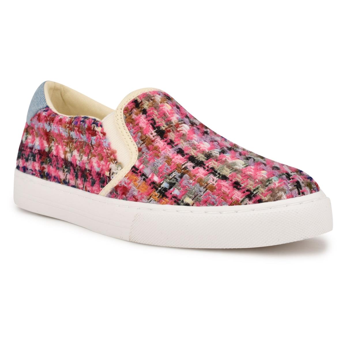 Slip On Sneakers Nine West Lala Mujer Rosas Multicolor | 4012AVNWB