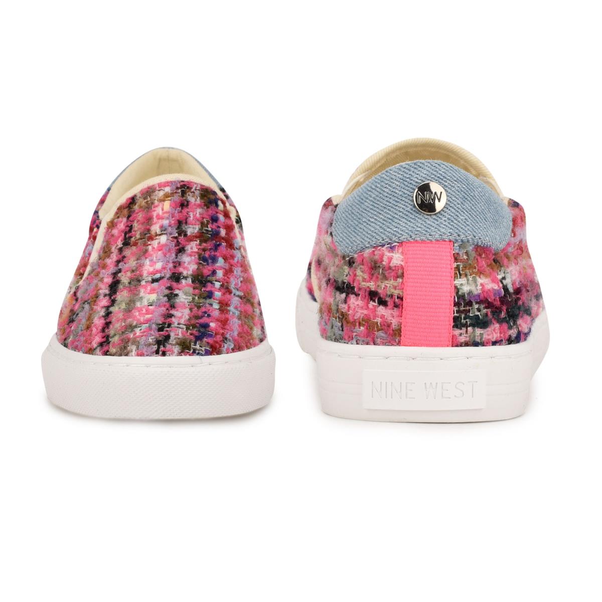 Slip On Sneakers Nine West Lala Mujer Rosas Multicolor | 4012AVNWB