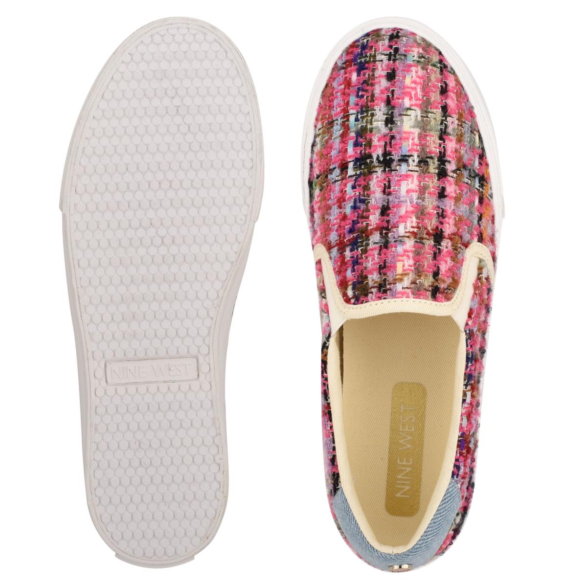 Slip On Sneakers Nine West Lala Mujer Rosas Multicolor | 4012AVNWB