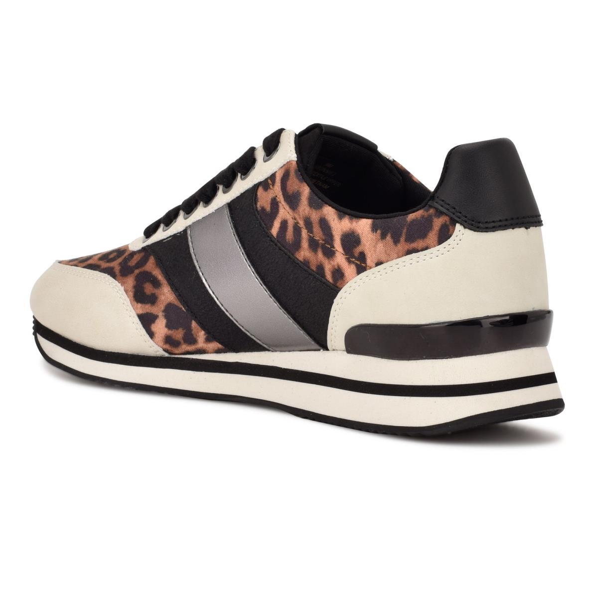 Zapatillas Nine West Bunnie Sneakers Mujer Leopardo | 6917QKGLV