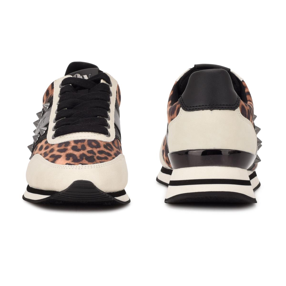 Zapatillas Nine West Bunnie Sneakers Mujer Leopardo | 6917QKGLV