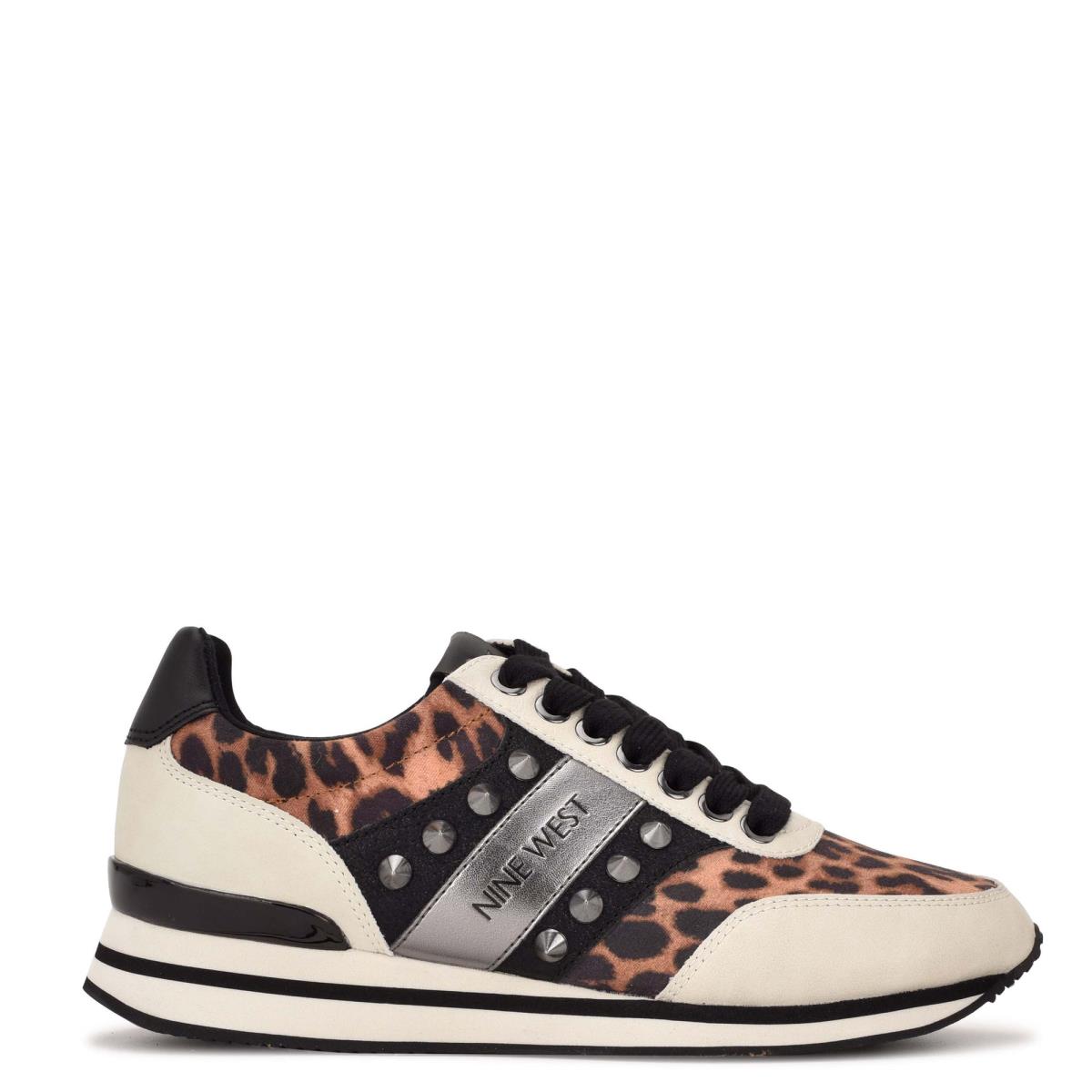 Zapatillas Nine West Bunnie Sneakers Mujer Leopardo | 6917QKGLV