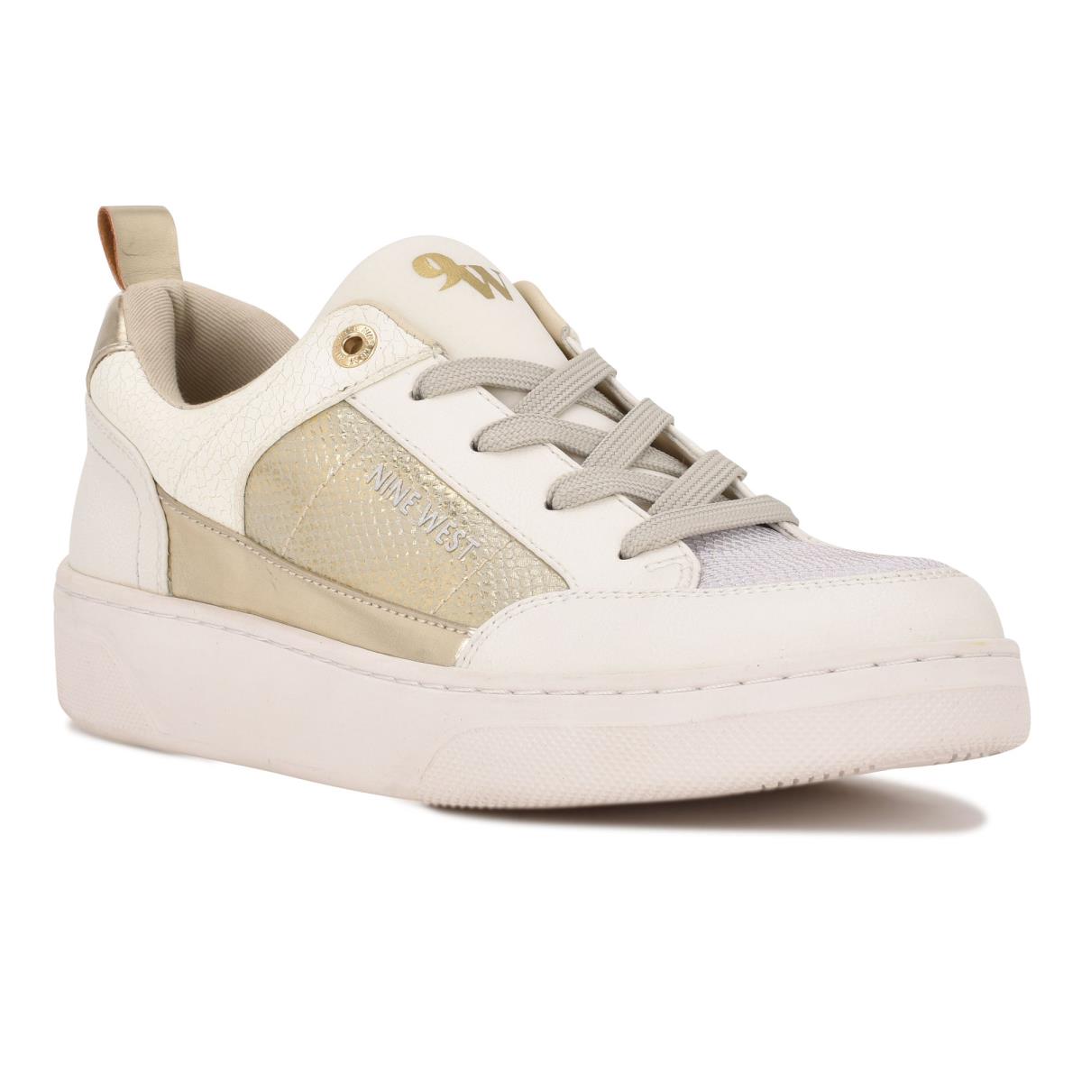 Zapatillas Nine West Elevate Sneakers Mujer Creme | 5721UXLID