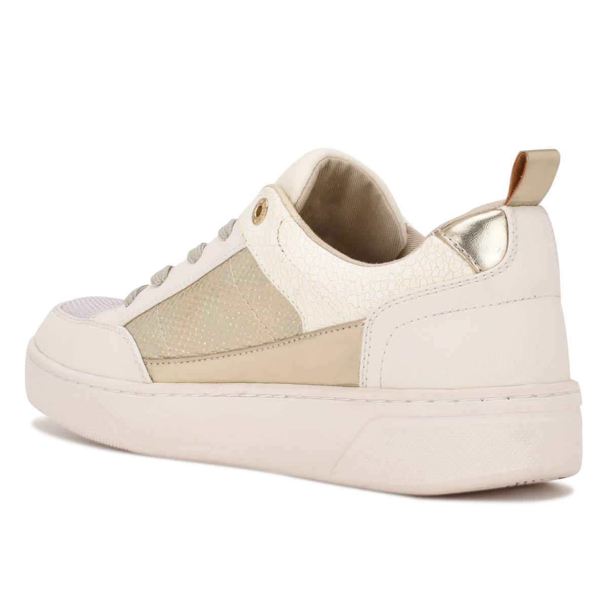 Zapatillas Nine West Elevate Sneakers Mujer Creme | 5721UXLID