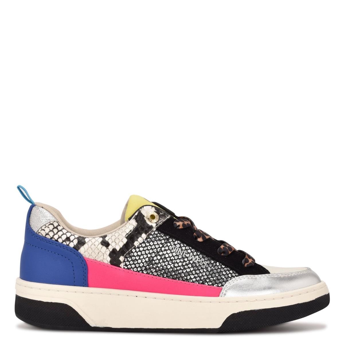 Zapatillas Nine West Elevate Sneakers Mujer Gris Multicolor | 9640AYVLT