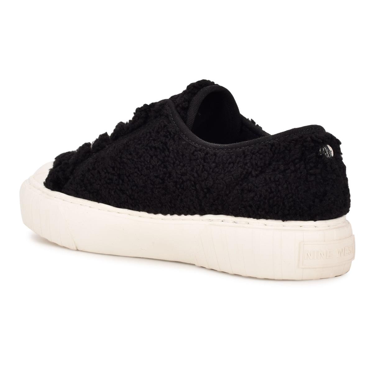 Zapatillas Nine West Hazie Sneakers Mujer Negras | 3928KATUR