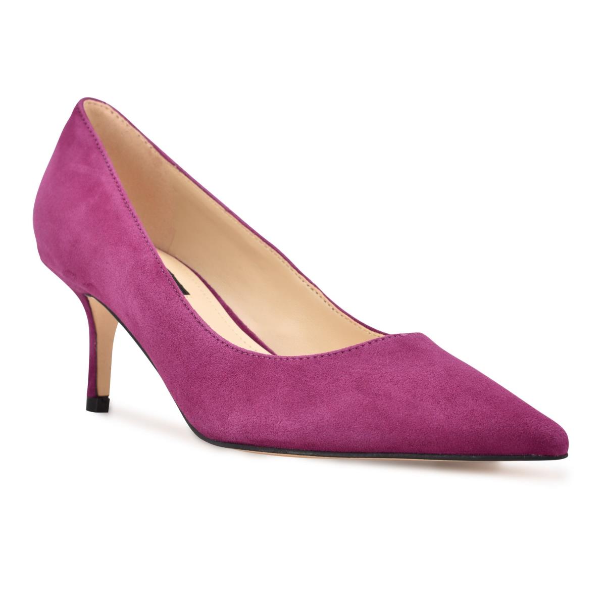 Zapatos De Salon Nine West Arlene Pointy Toe Mujer Moradas | 1632YQFNI