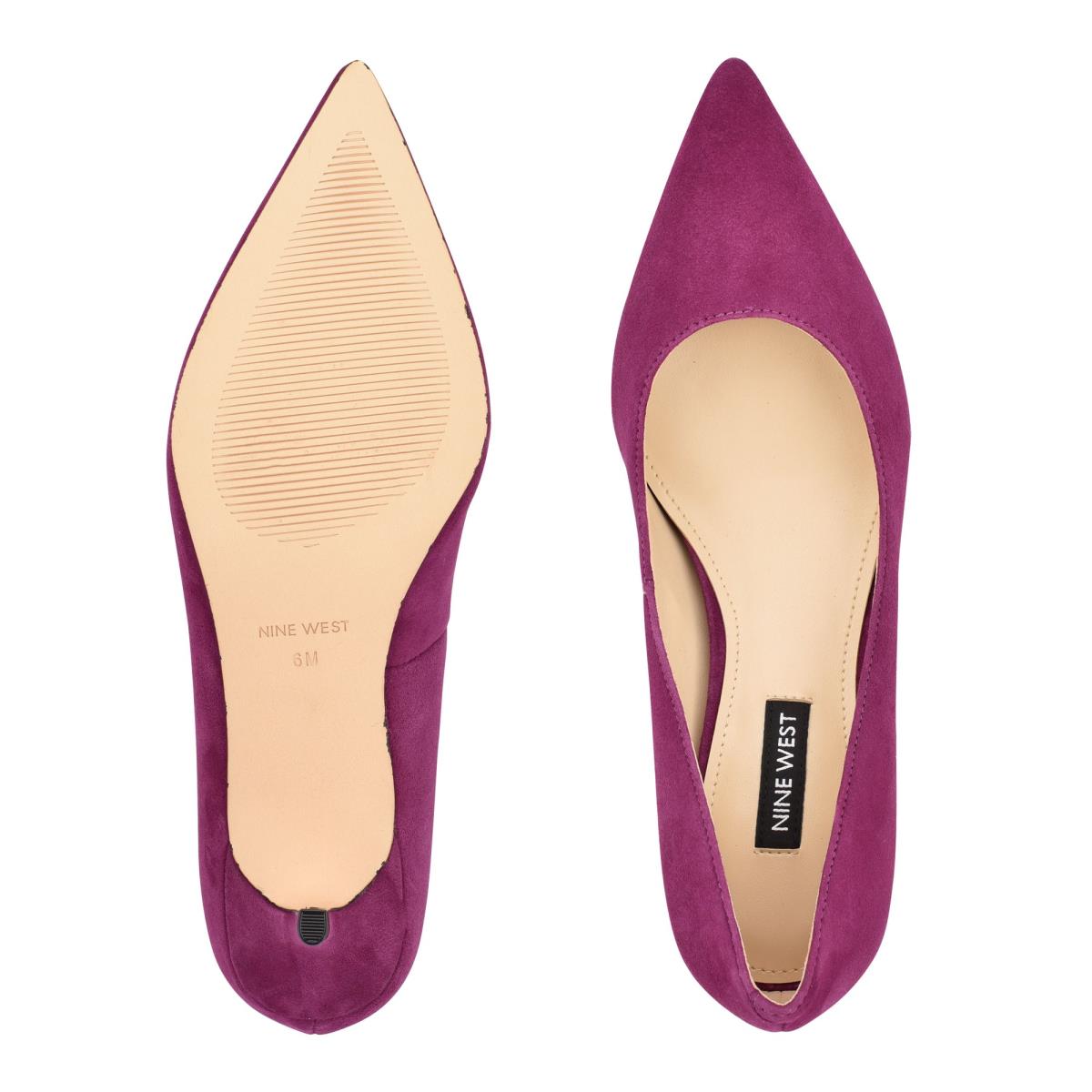 Zapatos De Salon Nine West Arlene Pointy Toe Mujer Moradas | 1632YQFNI