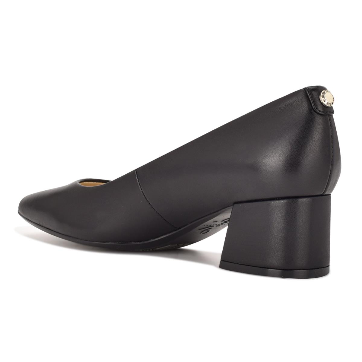 Zapatos De Salon Nine West Cloe 9x9 Block Heel Mujer Negras | 4603SGOQR