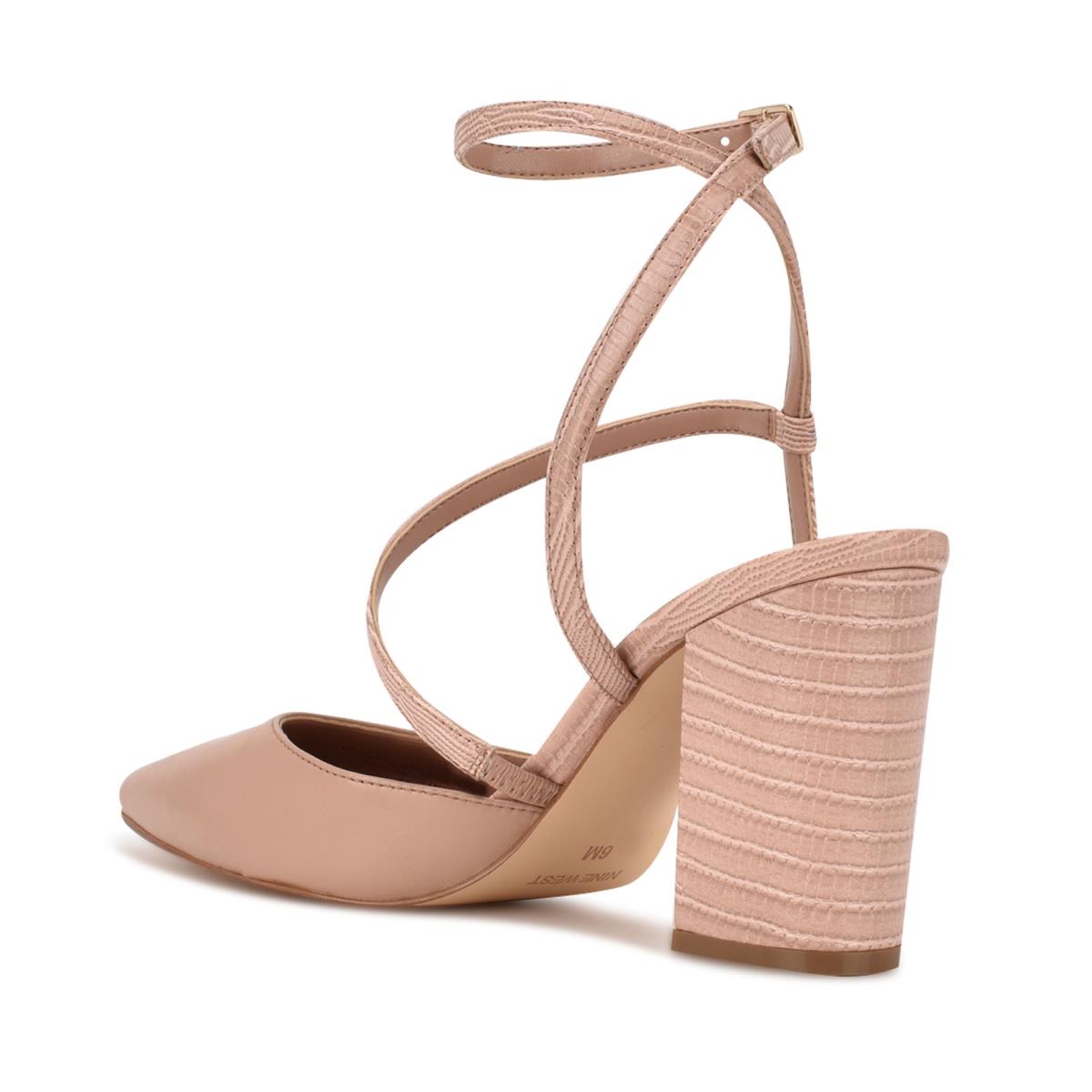 Zapatos De Salon Nine West Collette Dress Mujer Beige Claro | 7591NIATV