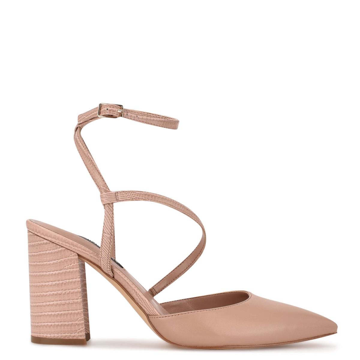 Zapatos De Salon Nine West Collette Dress Mujer Beige Claro | 7591NIATV