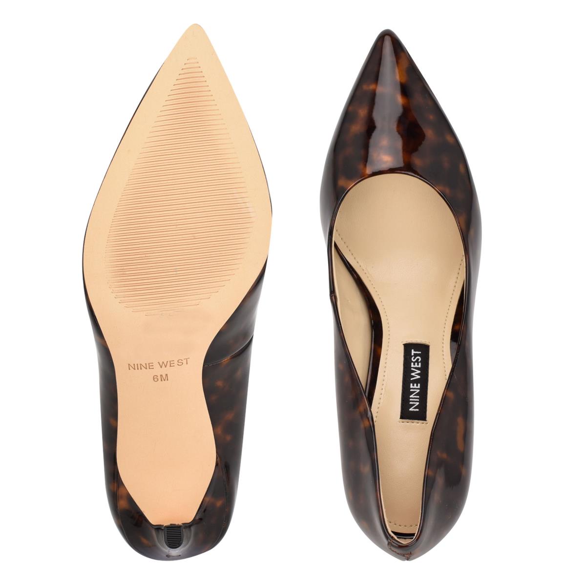 Zapatos De Salon Nine West Ezra Pointy Toe Mujer Cafe | 0257CBZON