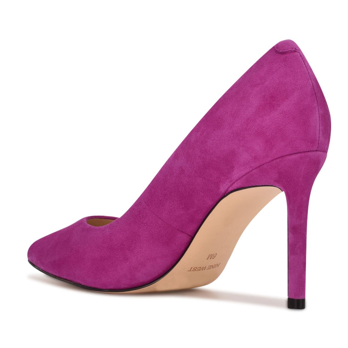 Zapatos De Salon Nine West Ezra Pointy Toe Mujer Moradas | 7610VIBLU