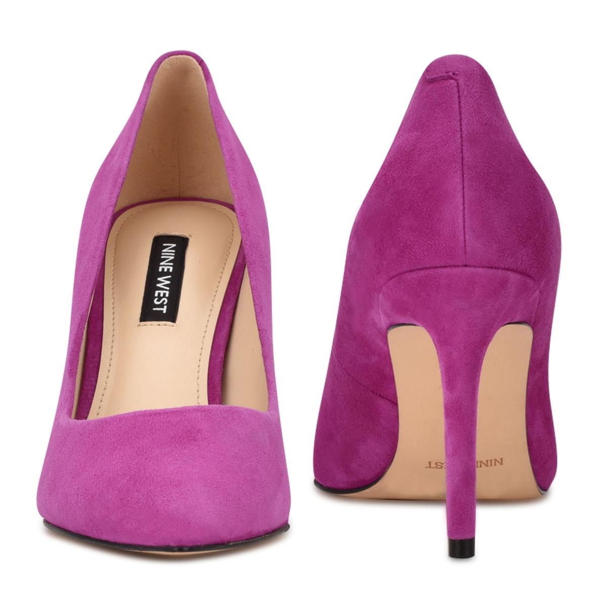 Zapatos De Salon Nine West Ezra Pointy Toe Mujer Moradas | 7610VIBLU