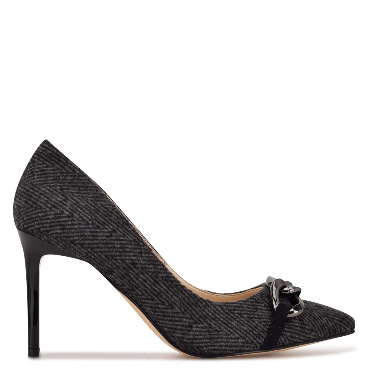 Zapatos De Salon Nine West Ezzie Pointy Toe Mujer Gris | 1072CEBKN