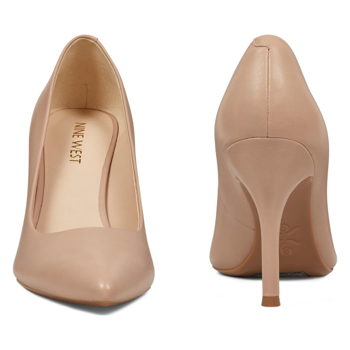 Zapatos De Salon Nine West Fifth 9x9 Pointy Toe Mujer Beige | 7046GCDAP