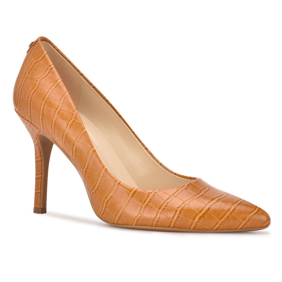 Zapatos De Salon Nine West Fifth 9x9 Pointy Toe Mujer Moutarde | 7650NUKCS