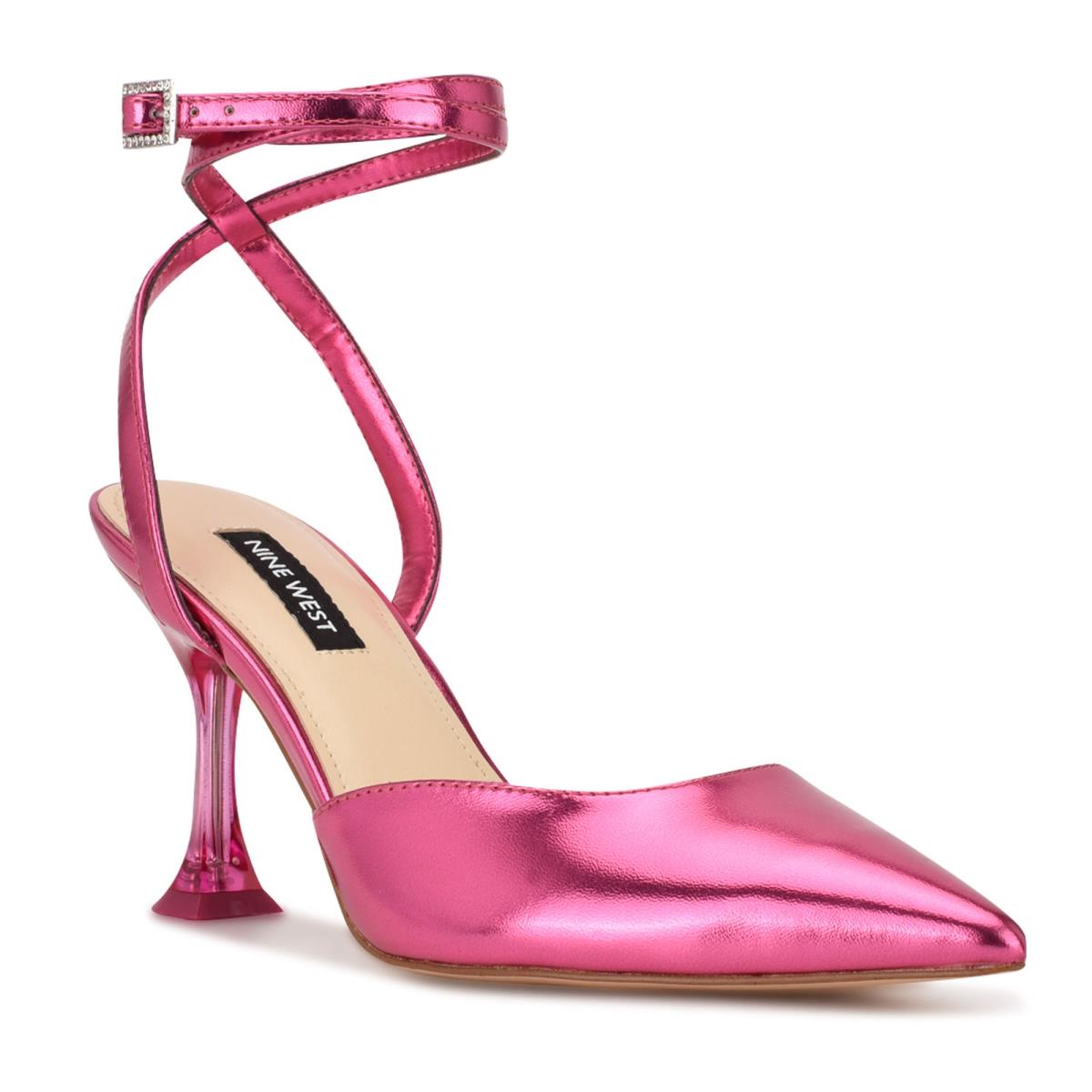 Zapatos De Salon Nine West Harlowe Ankle Strap Mujer Rosas | 4289LWGBS