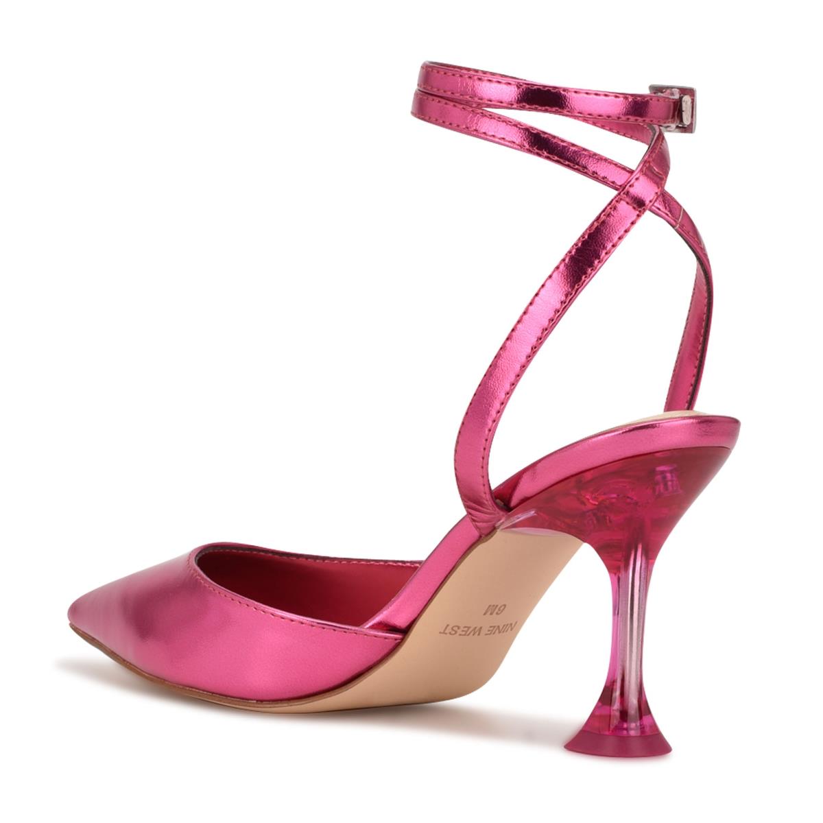 Zapatos De Salon Nine West Harlowe Ankle Strap Mujer Rosas | 4289LWGBS