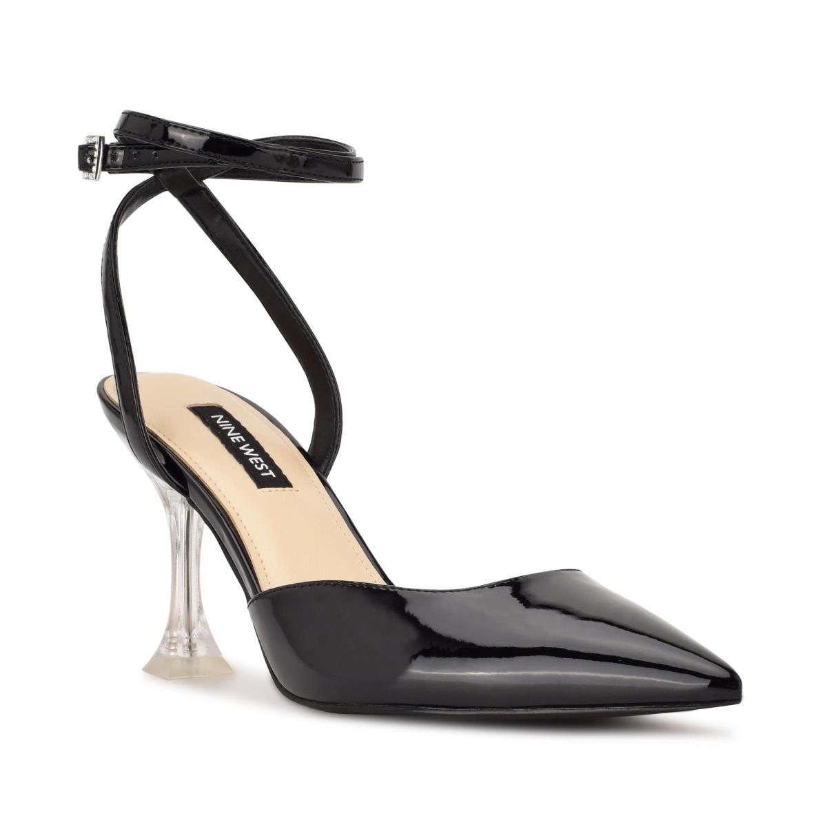 Zapatos De Salon Nine West Harlowe Ankle Strap Mujer Negras | 6475XZSUF