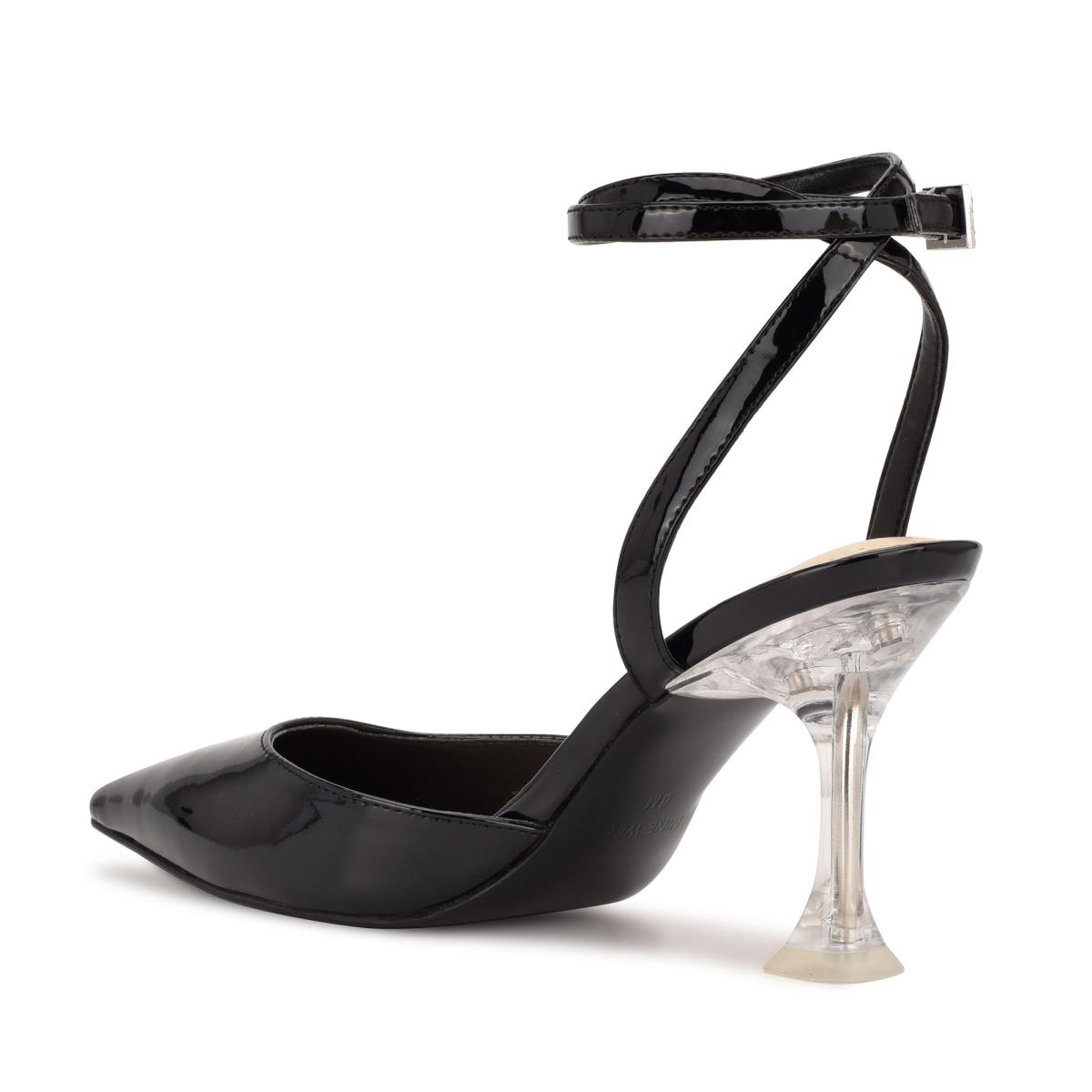 Zapatos De Salon Nine West Harlowe Ankle Strap Mujer Negras | 6475XZSUF