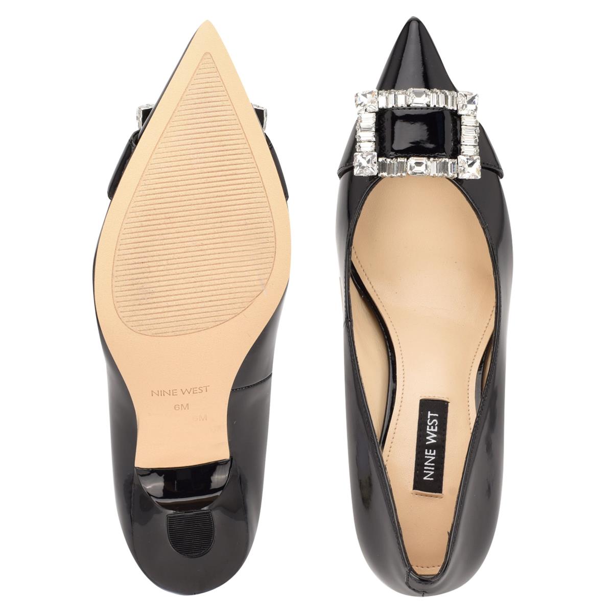 Zapatos De Salon Nine West Helyn Pointy Toe Mujer Negras | 5069MCINP