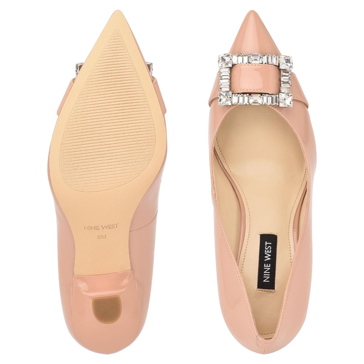 Zapatos De Salon Nine West Helyn Pointy Toe Mujer Arena | 8652ZEUTQ