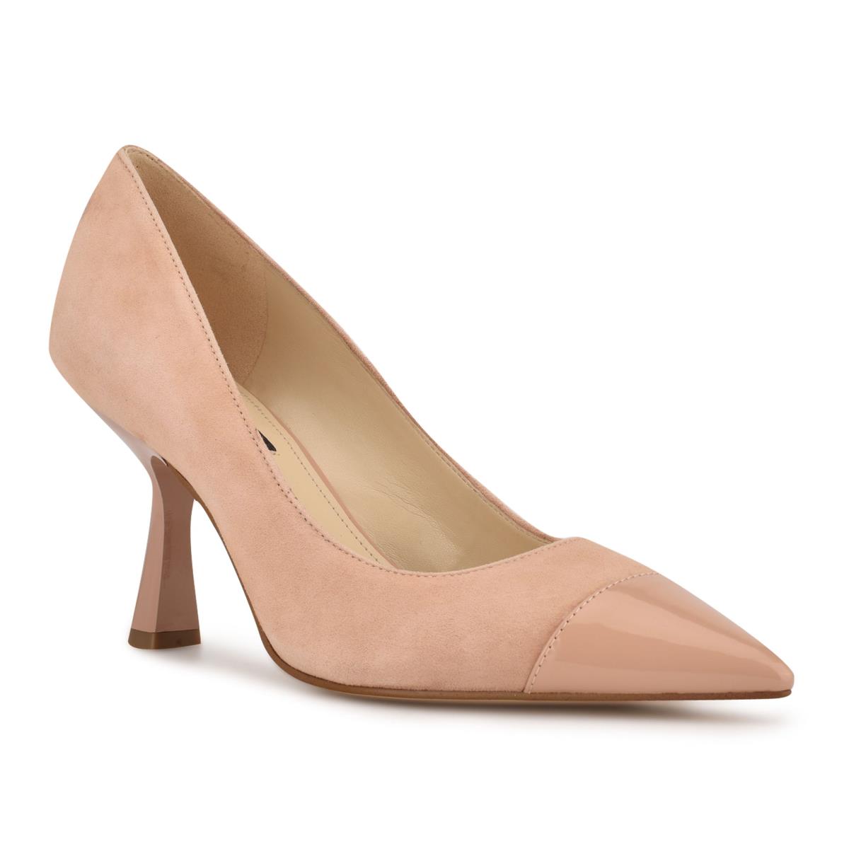 Zapatos De Salon Nine West Hippa Pointy Toe Mujer Beige | 3617NJRCH