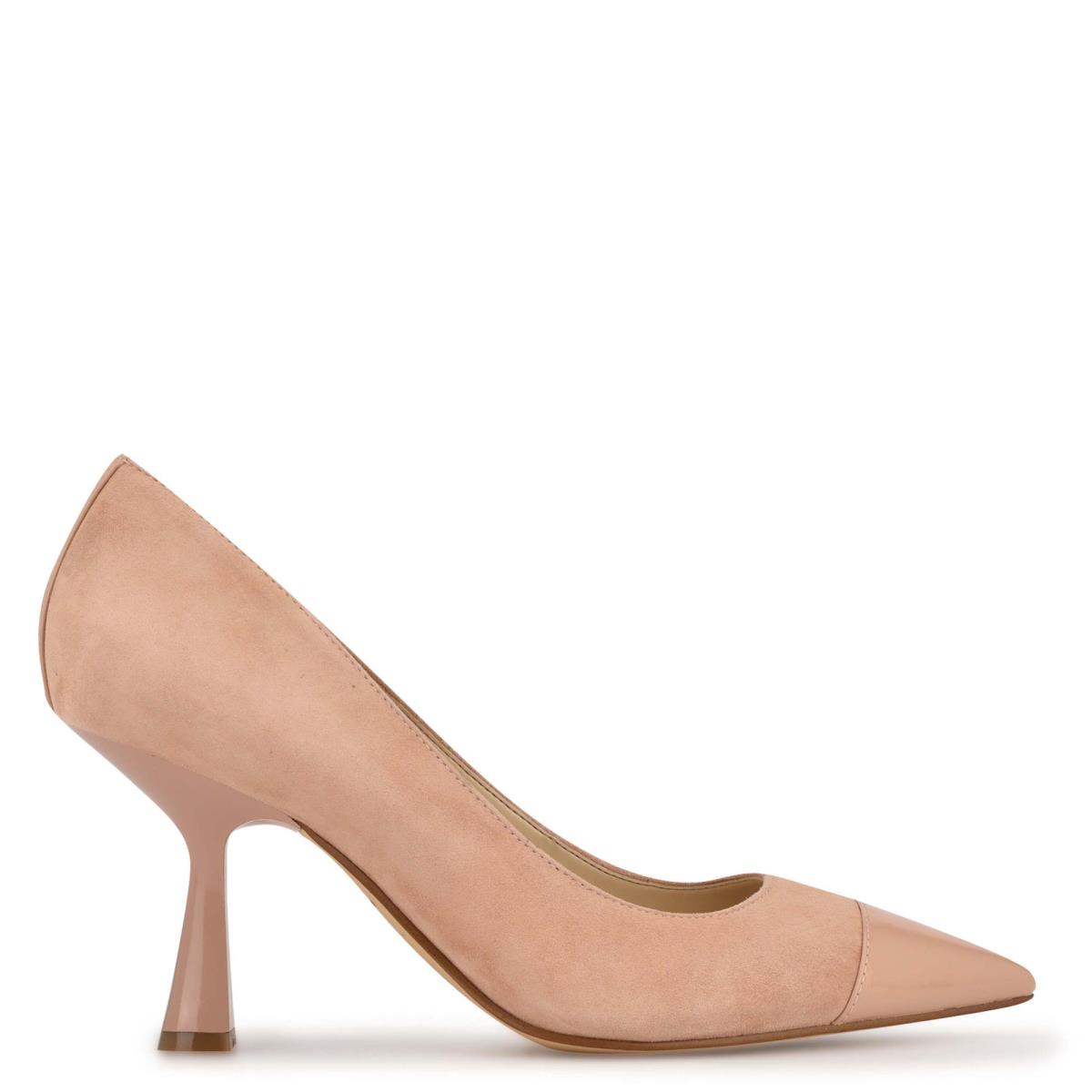 Zapatos De Salon Nine West Hippa Pointy Toe Mujer Beige | 3617NJRCH