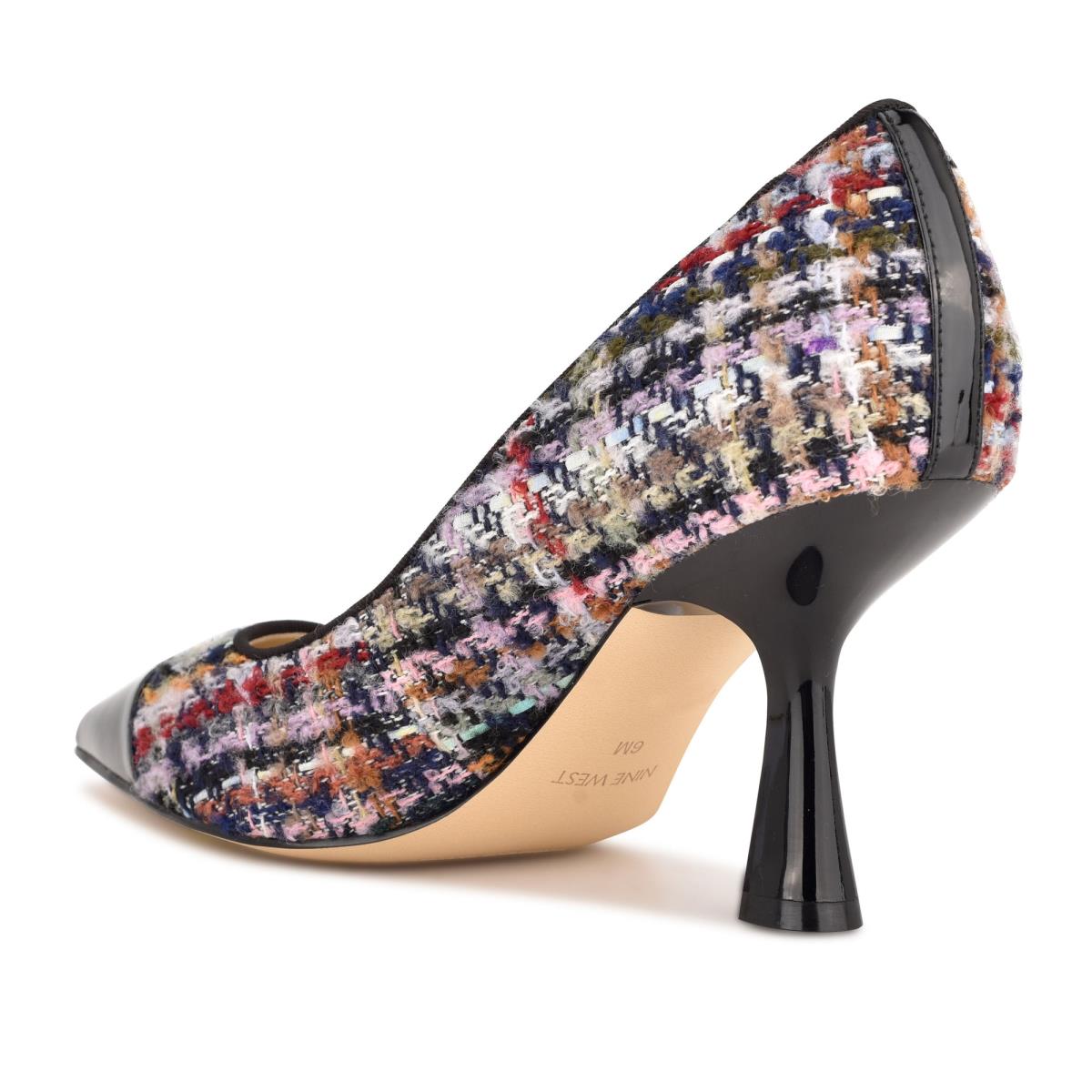 Zapatos De Salon Nine West Hippa Pointy Toe Mujer Azules Multicolor | 6917CUNZT