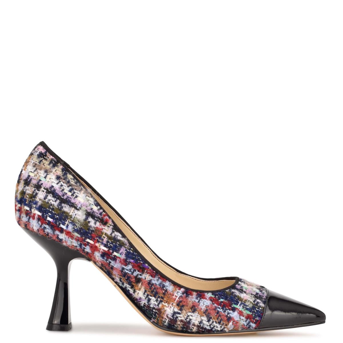 Zapatos De Salon Nine West Hippa Pointy Toe Mujer Azules Multicolor | 6917CUNZT