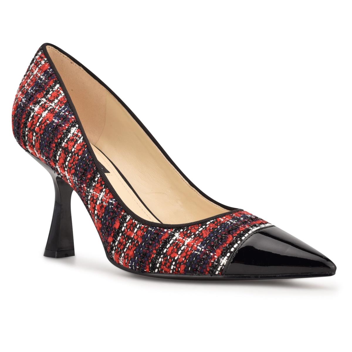 Zapatos De Salon Nine West Hippa Pointy Toe Mujer Rojas | 9075COANP