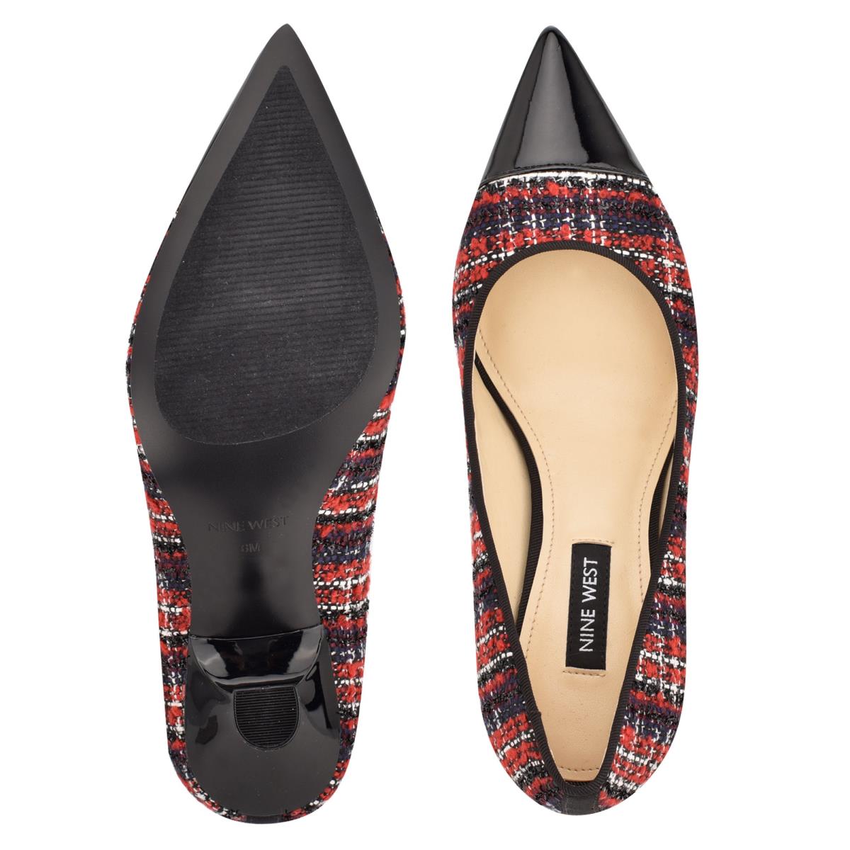 Zapatos De Salon Nine West Hippa Pointy Toe Mujer Rojas | 9075COANP