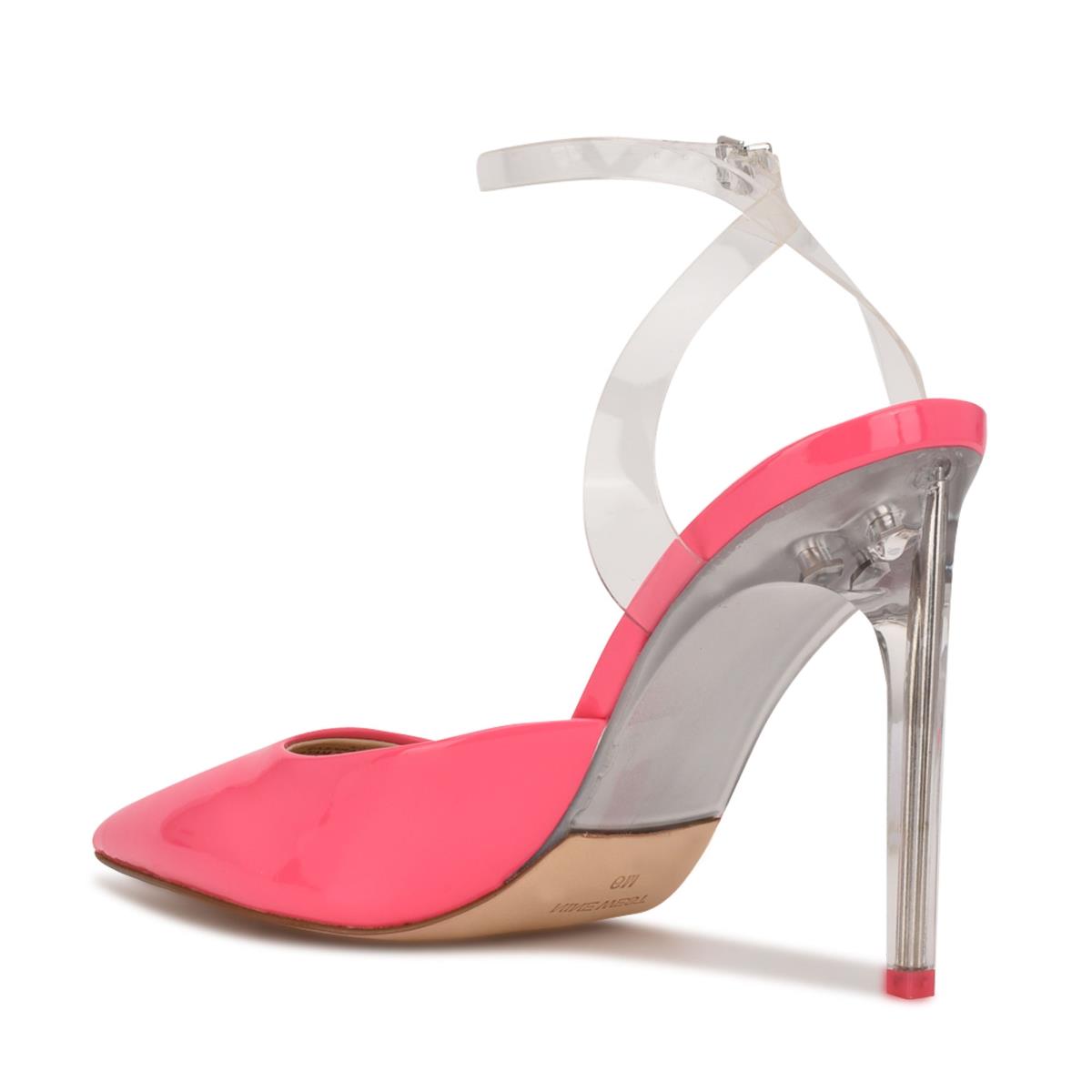 Zapatos De Salon Nine West Sparkea Ankle Strap Mujer Rosas | 7834ELHAO