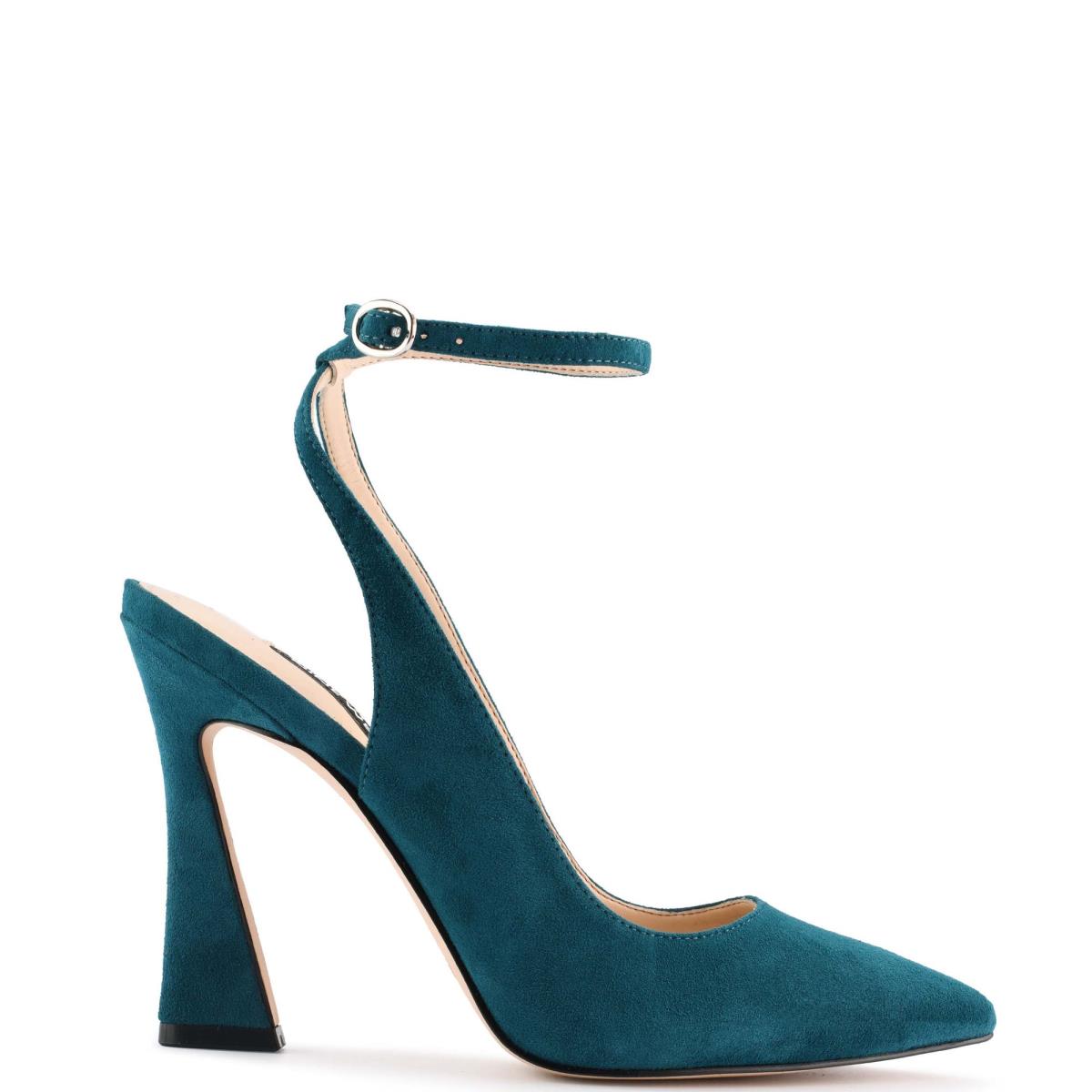 Zapatos De Salon Nine West Tabita Ankle Strap Dress Mujer Verde Oliva | 4236WVZFE