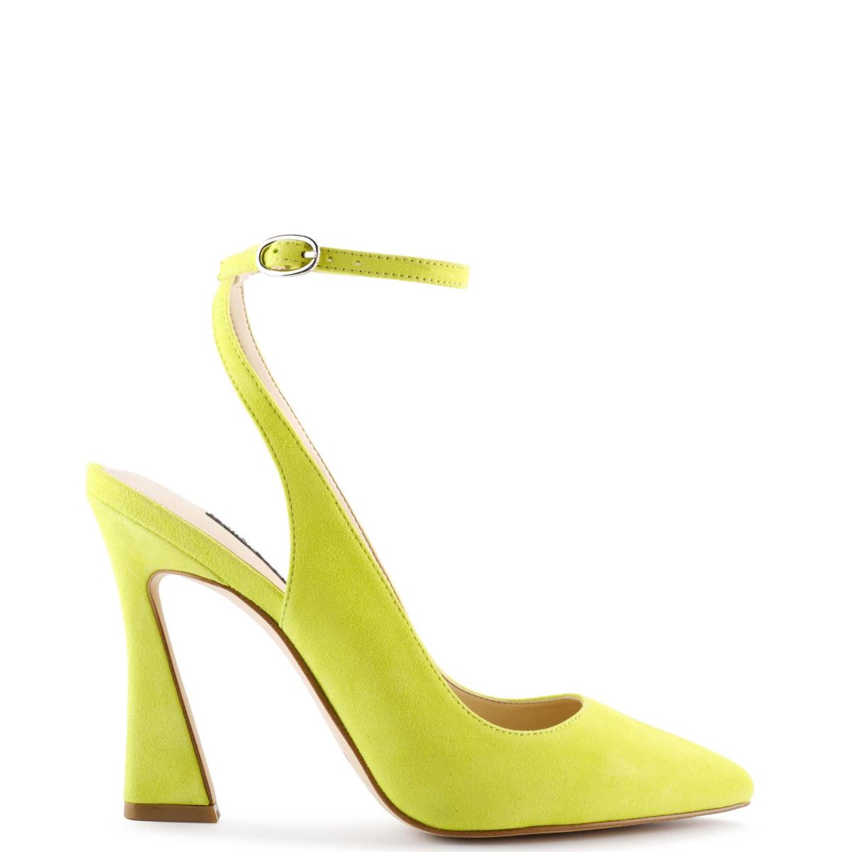 Zapatos De Salon Nine West Tabita Ankle Strap Dress Mujer Amarillo | 8921TMXEB