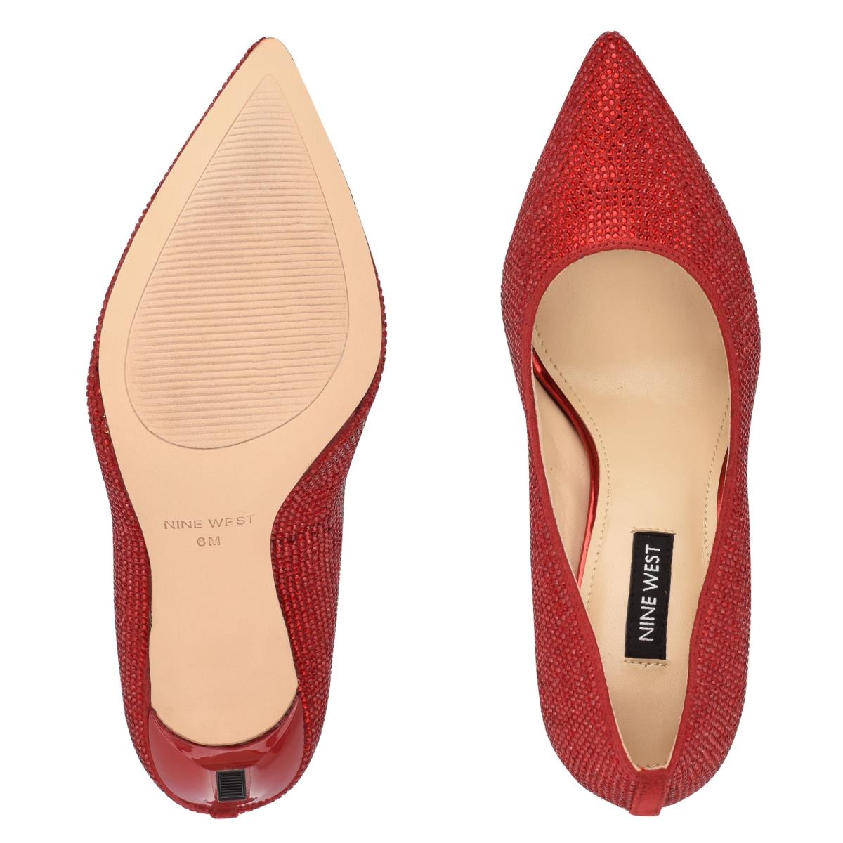 Zapatos De Salon Nine West Tatiah Dress Mujer Rojas | 6578MXDFI