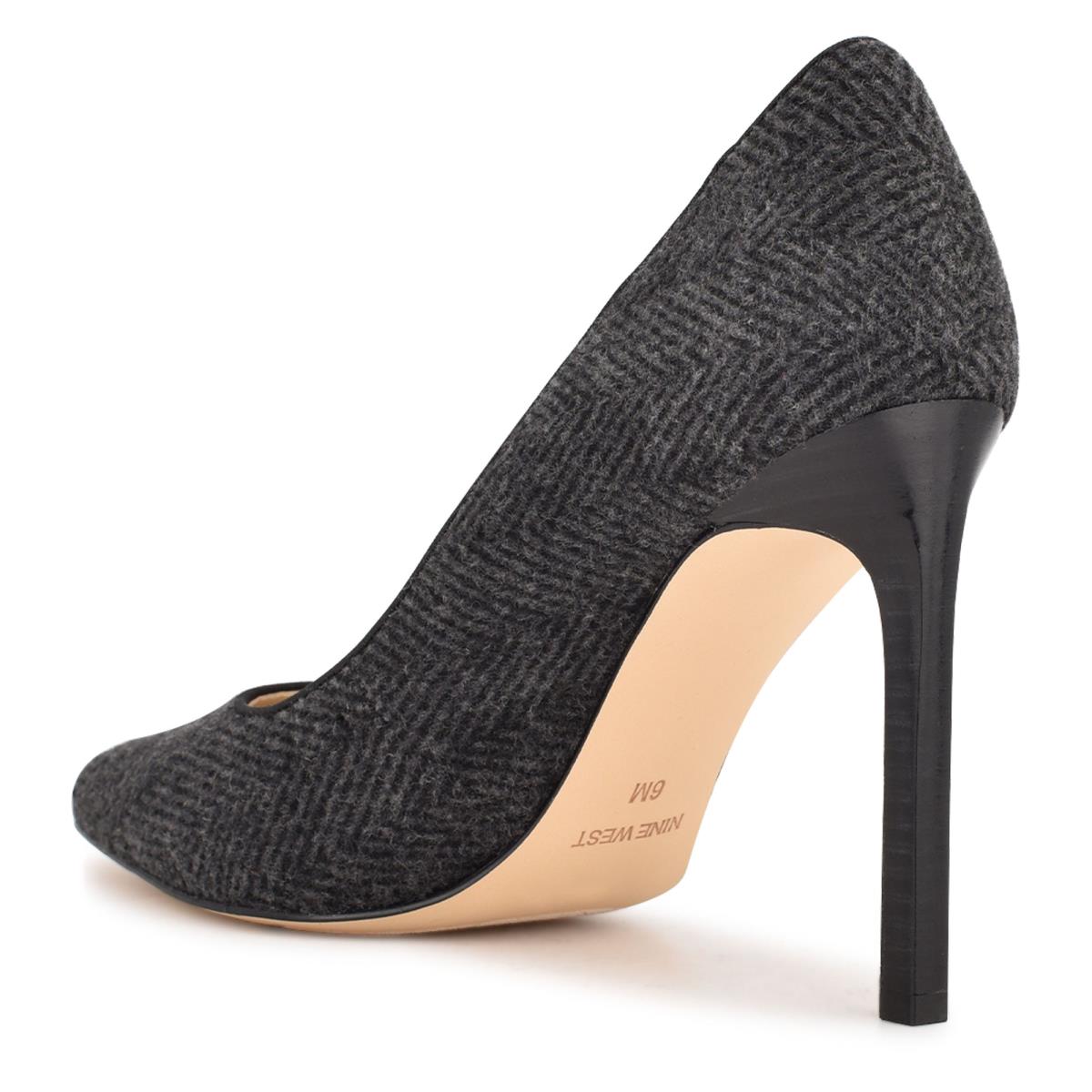 Zapatos De Salon Nine West Tatiana Pointy Toe Mujer Gris Oscuro | 1740OYCQM