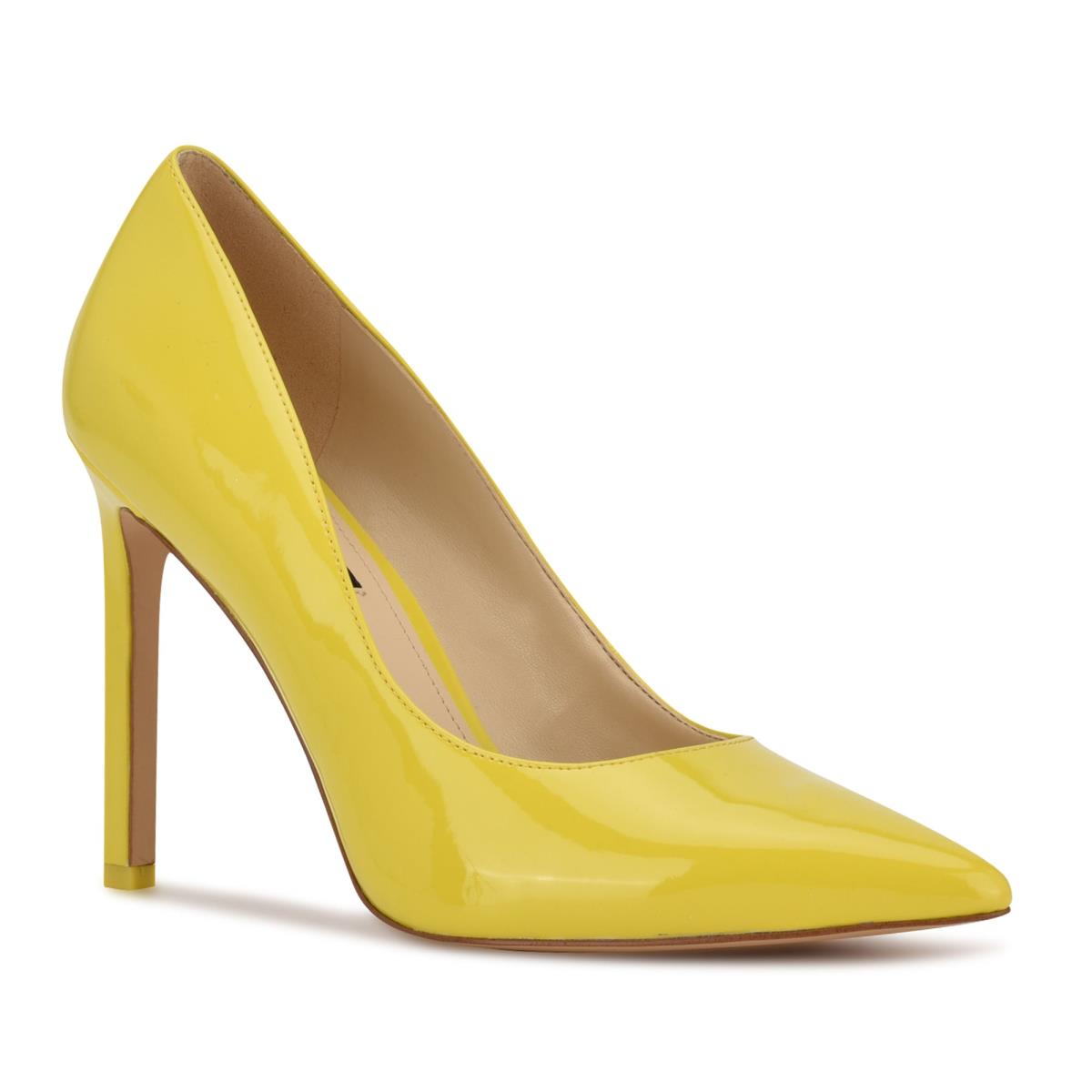 Zapatos De Salon Nine West Tatiana Pointy Toe Mujer Amarillo | 3250TWDCM