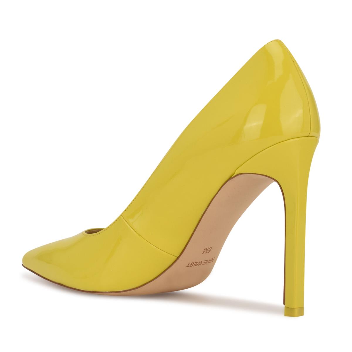 Zapatos De Salon Nine West Tatiana Pointy Toe Mujer Amarillo | 3250TWDCM