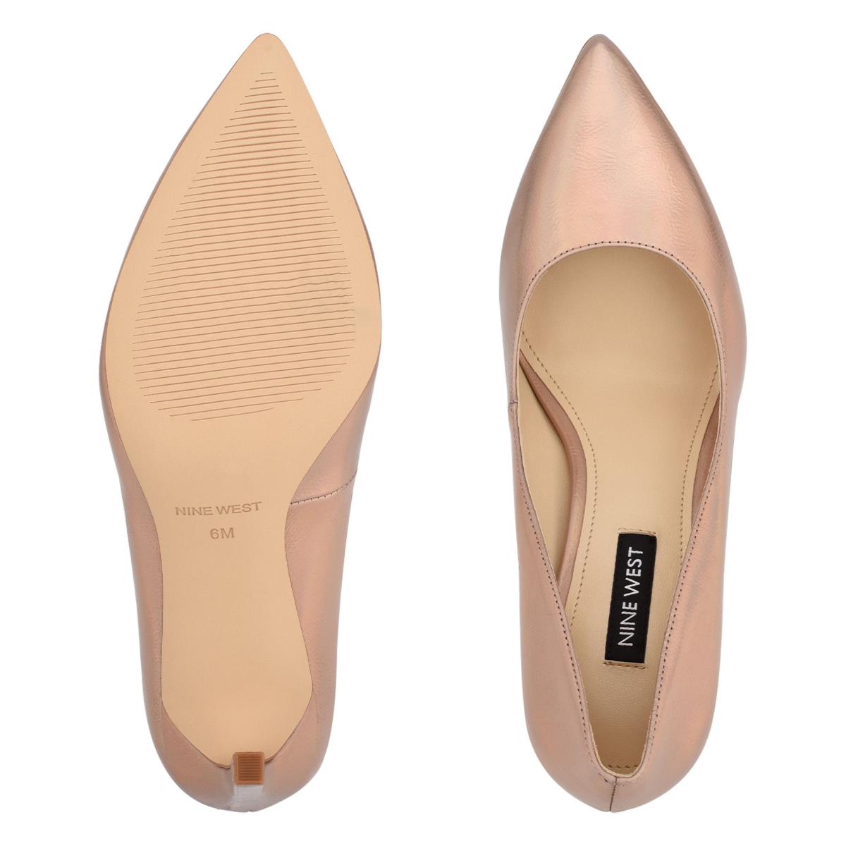 Zapatos De Salon Nine West Tatiana Pointy Toe Mujer Arena | 4809TDGHU