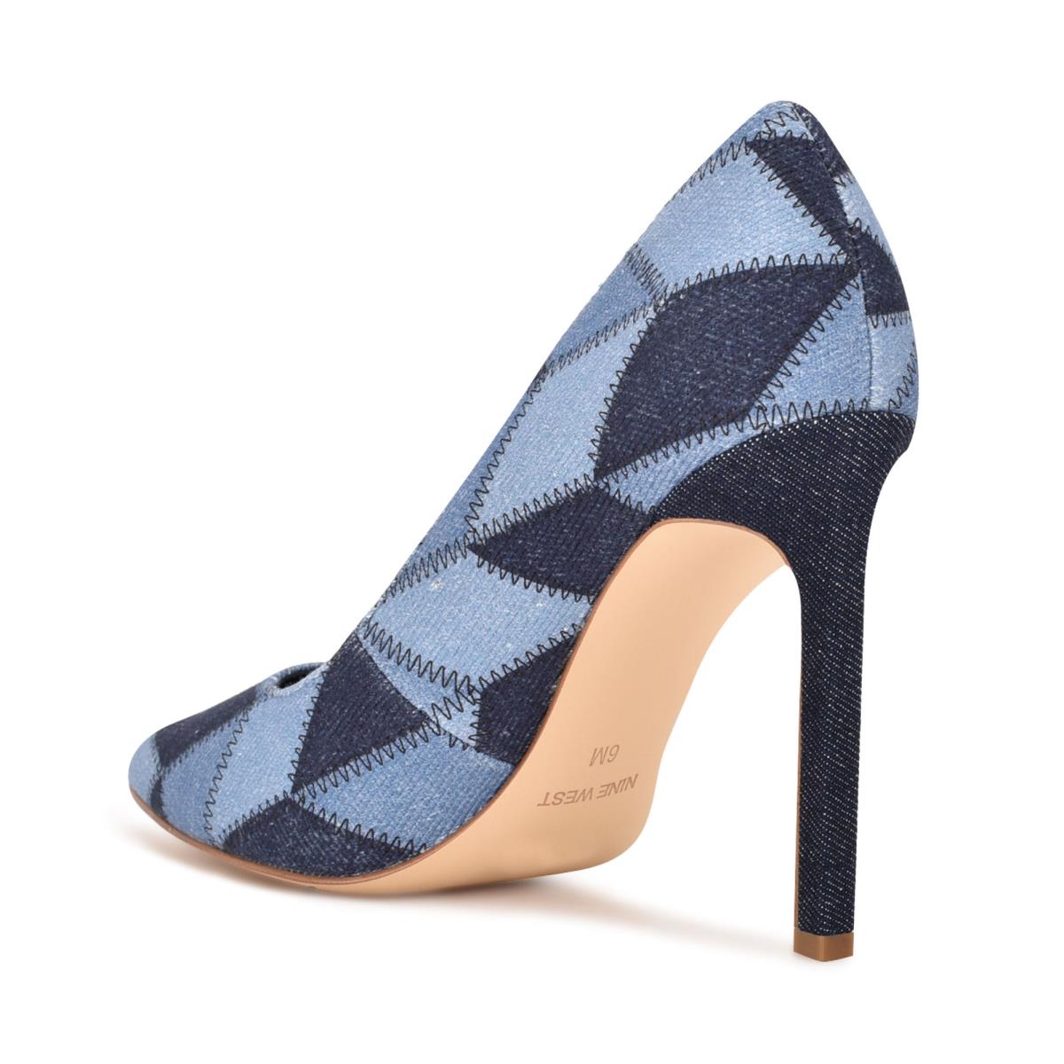 Zapatos De Salon Nine West Tatiana Pointy Toe Mujer Azules | 4927WUGBE