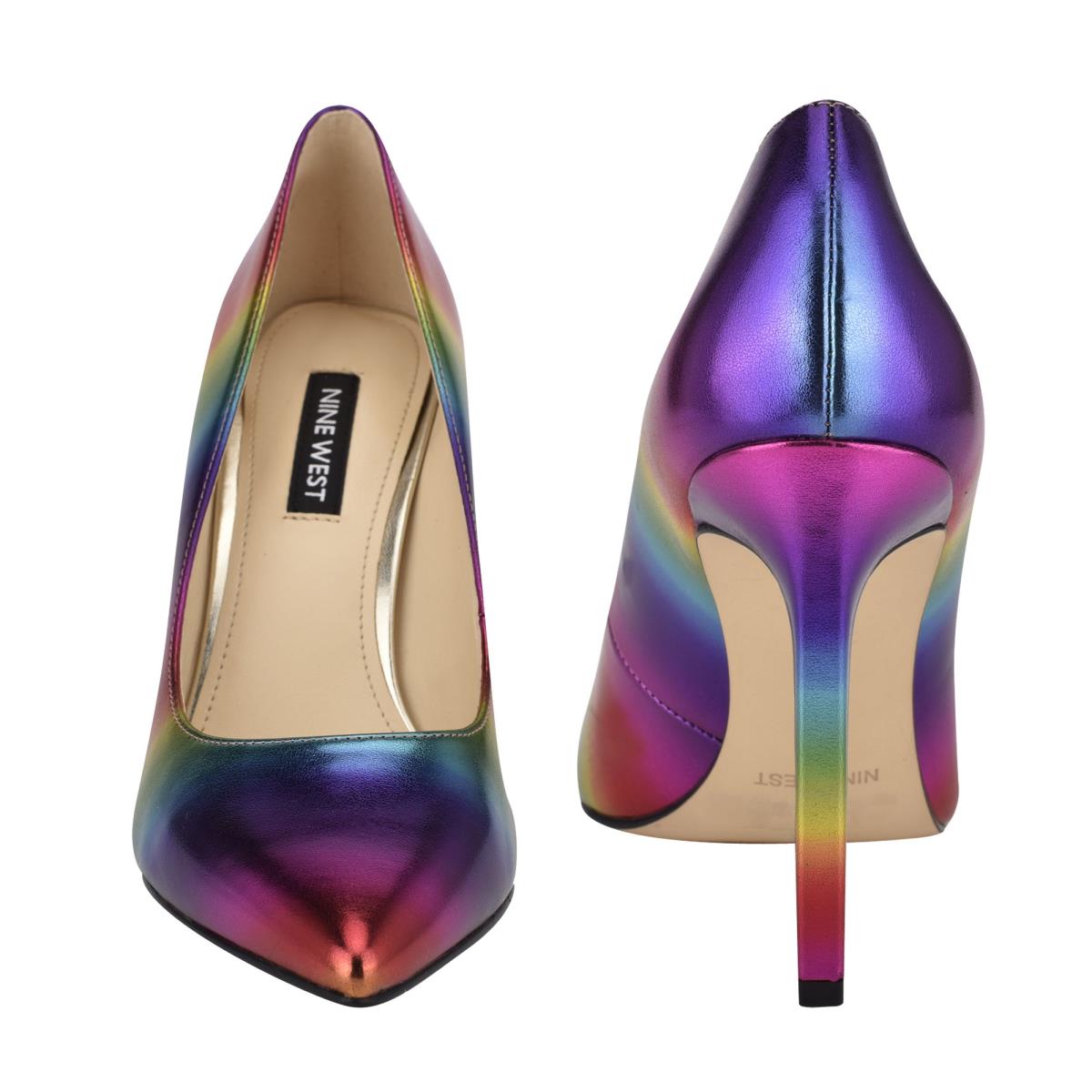 Zapatos De Salon Nine West Tatiana Pointy Toe Mujer Multicolor | 6290FHILT