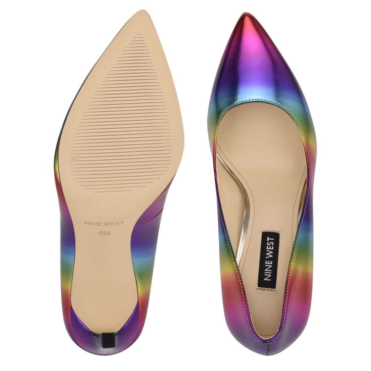 Zapatos De Salon Nine West Tatiana Pointy Toe Mujer Multicolor | 6290FHILT