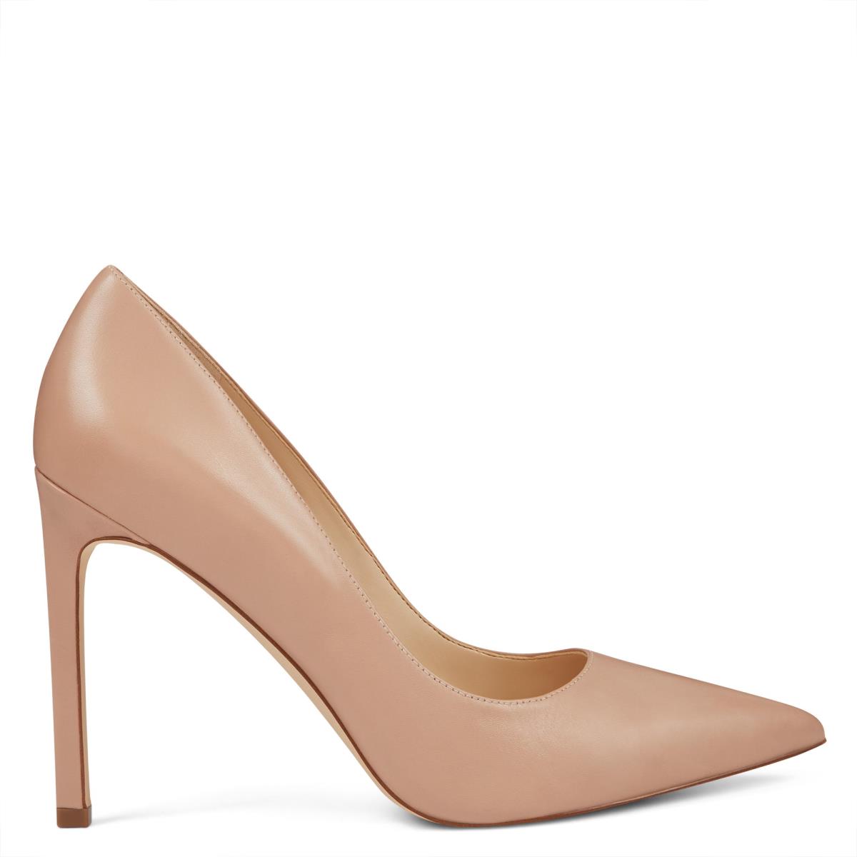 Zapatos De Salon Nine West Tatiana Pointy Toe Mujer Beige | 6859LMNAJ