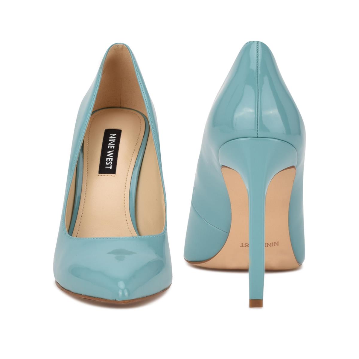 Zapatos De Salon Nine West Tatiana Pointy Toe Mujer Azules | 7108UDGAC